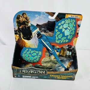 Spin Master How to‎ Train Your Dragon Deadly Nadder + Astrid Action Figure